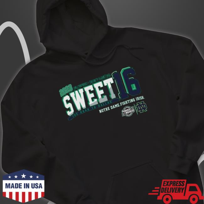 2023 Ncaa Di Women’S Basketball Sweet 16 Notre Dame The Road To Dallas shirt 2023 Ncaa Di Women’S Basketball Sweet 16 Notre Dame The Road To Dallas shirt