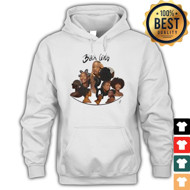 Smard Art Shop Black Girls Sand Shirt Smard Art Shop Black Girls Sand Shirt