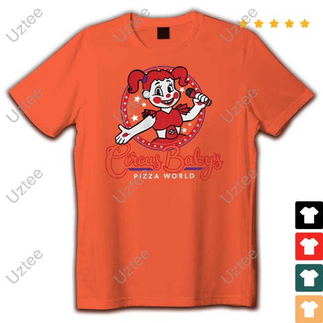 Circus Baby's Pizza World Tee Shirt Devsprings Circus Baby's Pizza World Tee Shirt Devsprings