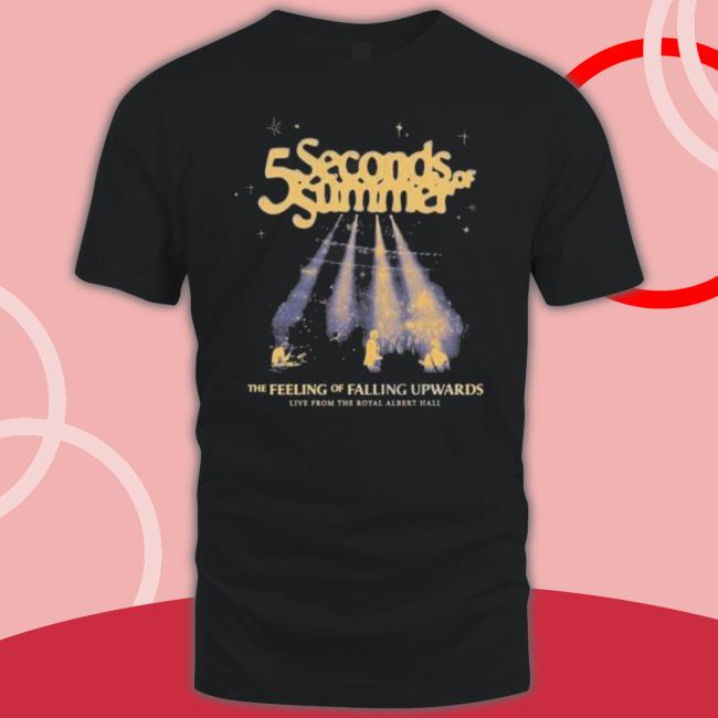 5 Seconds Of Summer Merch Albert Hall Shirt 5 Seconds Of Summer Merch Albert Hall Shirt