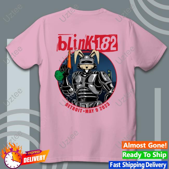 Blink 182 Detroit May 9 2023 Long Sleeve Tee Blink 182 Detroit May 9 2023 Long Sleeve Tee