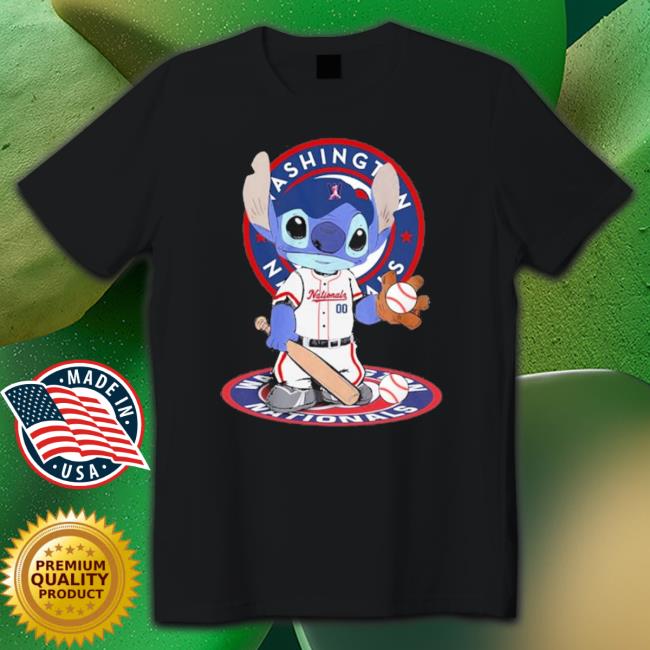 Official Stitch Baseball Washington Nationals Logo shirt Official Stitch Baseball Washington Nationals Logo shirt