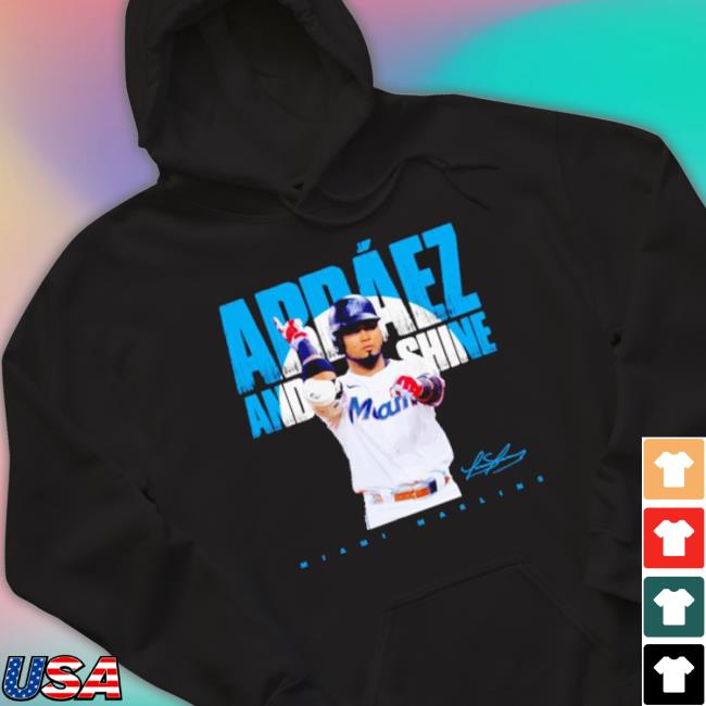 Luis Arraez Miami Marlins Arraez and Shine signature shirt, hoodie,  sweater, long sleeve and tank top