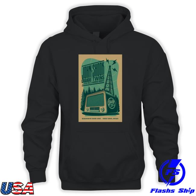 John Craigie And Shook Twins Forest Grove Oregon 07 29 23 Event Poster Classic Shirt John Craigie And Shook Twins Forest Grove Oregon 07 29 23 Event Poster Classic Shirt