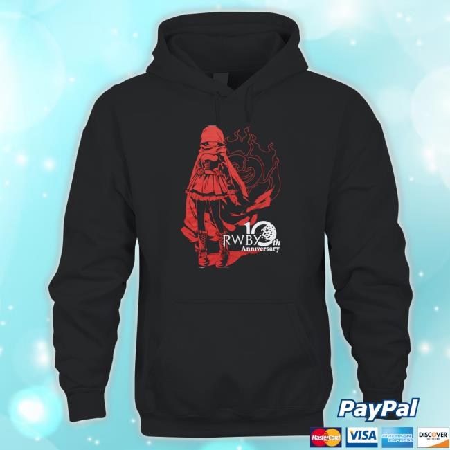 Rwby 10Th Anniversary New shirt, hoodie, tank top, sweater and long sleeve t-shirt Rwby 10Th Anniversary New shirt, hoodie, tank top, sweater and long sleeve t-shirt