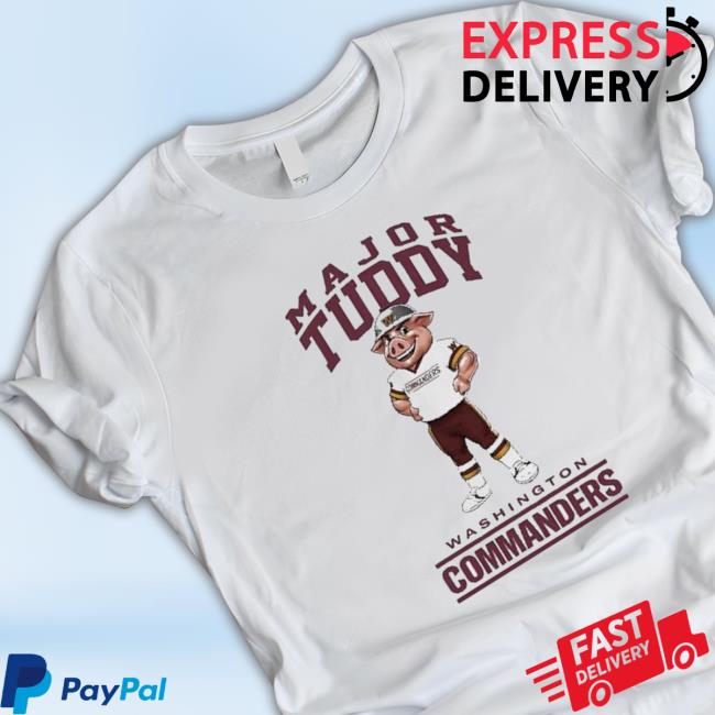 Washington Commanders Toddler Major Tuddy shirt, hoodie, sweater