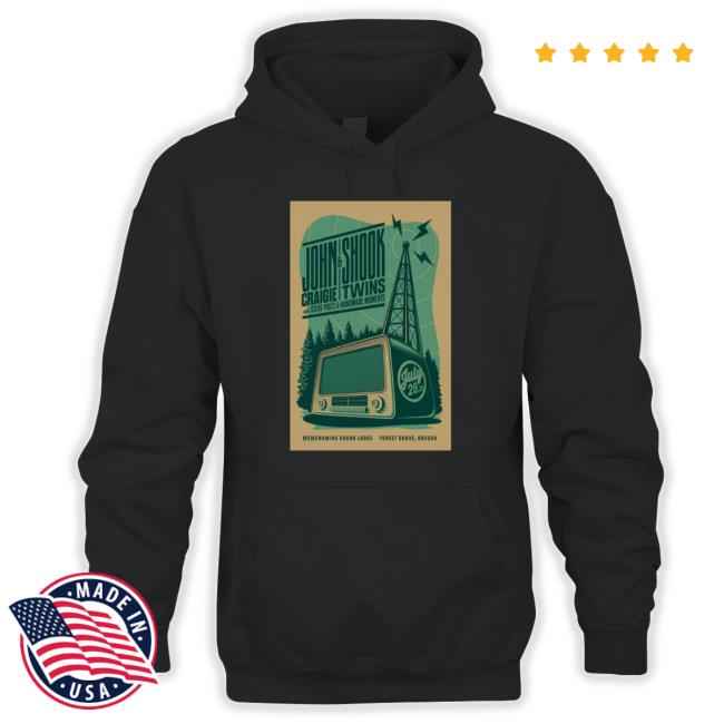John Craigie And Shook Twins Forest Grove Oregon 07 29 23 Event Poster Classic Shirt John Craigie And Shook Twins Forest Grove Oregon 07 29 23 Event Poster Classic Shirt