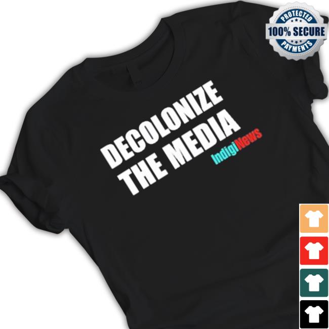 Morin Wearing Decolonize The Media Indiginews Hoodie Morin Wearing Decolonize The Media Indiginews Hoodie