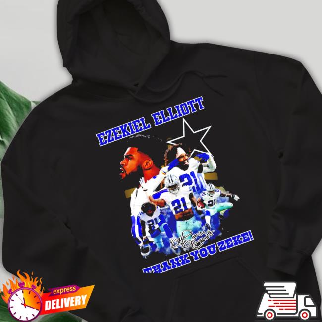 Ezekiel Elliott 21 Dallas Cowboys Thank You Zake Player Signature Poster Gift Official Shirt Ezekiel Elliott 21 Dallas Cowboys Thank You Zake Player Signature Poster Gift Official Shirt