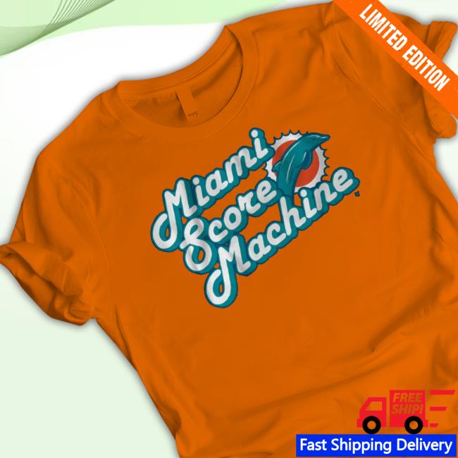 Miami Score Machine t-shirt now available from BreakingT - The Phinsider