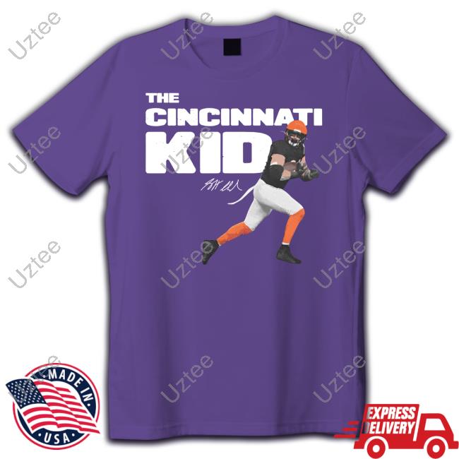 Official Sam Hubbard Foundation The Cincinnati Kid Shirt Official Sam Hubbard Foundation The Cincinnati Kid Shirt