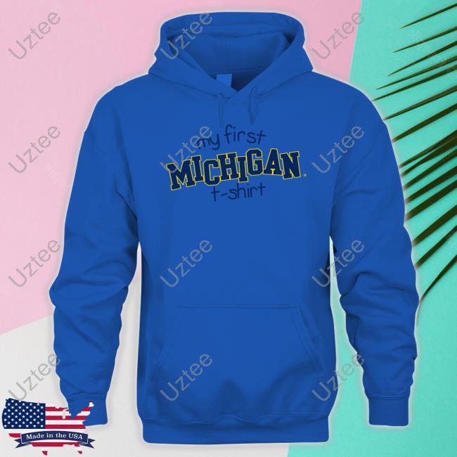 My First Michigan T-Shirt Shirts My First Michigan T-Shirt Shirts