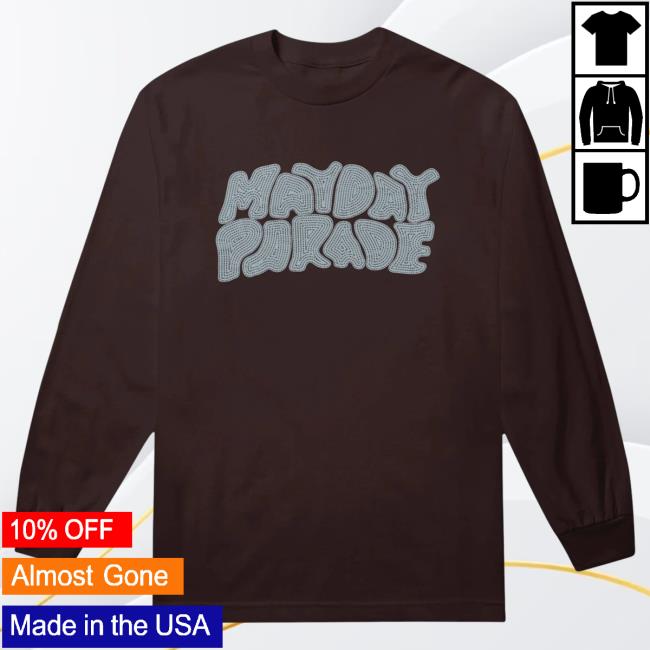 Official Merch Now Mayday Parade Stitch Brown Longsleeve MerchNow Official Merch Now Mayday Parade Stitch Brown Longsleeve MerchNow