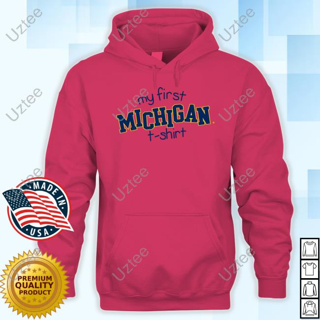 My First Michigan T-Shirt Shirts My First Michigan T-Shirt Shirts