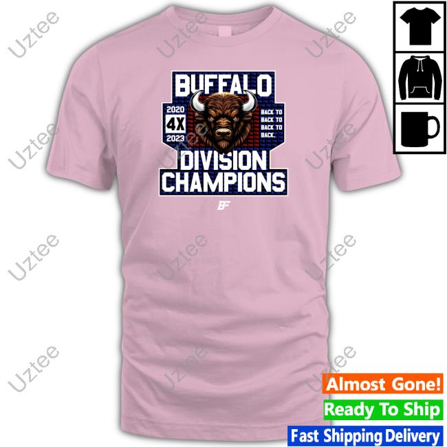 Buffalo Division Champions Back To Back To Back To Back 2020 4X 2023 Long Sleeve T Shirt Buffalo Division Champions Back To Back To Back To Back 2020 4X 2023 Long Sleeve T Shirt