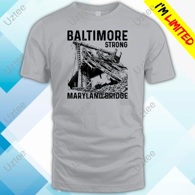Baltimore Strong Maryland Bridge Vintage Hoodie Baltimore Strong Maryland Bridge Vintage Hoodie