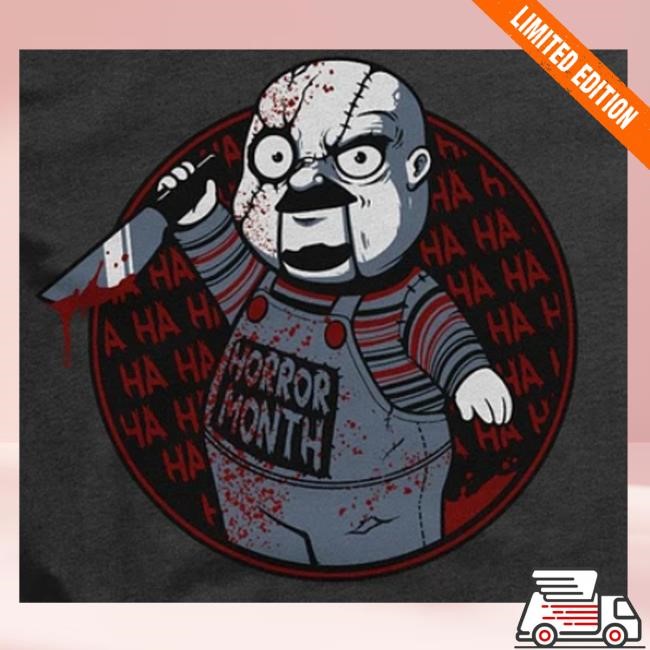 Official Dansgaming Merch Horror Month Screen Printed T-Shirt 2024 Long Sleeve Shirt Official Dansgaming Merch Horror Month Screen Printed T-Shirt 2024 Long Sleeve Shirt