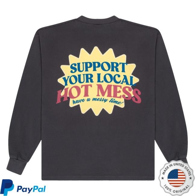 Trending Unwell Shop Hot Mess With Alix Earle Local Hot Mess Thermal Short Sleeve Tee Trending Unwell Shop Hot Mess With Alix Earle Local Hot Mess Thermal Short Sleeve Tee