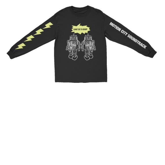 Motioncitysoundtrack Merch Commit This To Memory Robot Sweatshirt Motioncitysoundtrack Merch Commit This To Memory Robot Sweatshirt