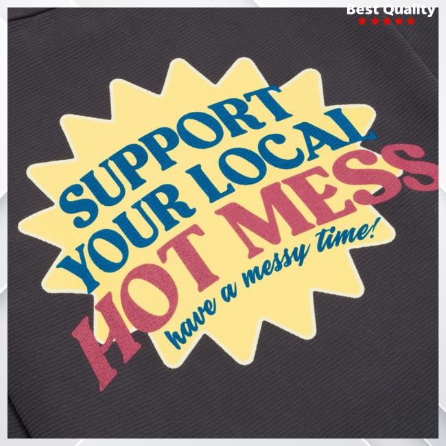 Trending Unwell Shop Hot Mess With Alix Earle Local Hot Mess Thermal Short Sleeve Tee Trending Unwell Shop Hot Mess With Alix Earle Local Hot Mess Thermal Short Sleeve Tee