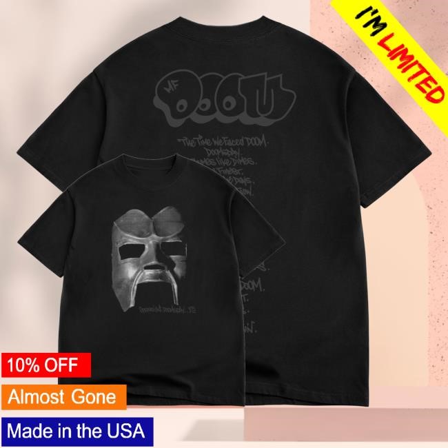 Rhymesayers Merch Shop Official Mf Doom Doomsday 25 Mask Classic Shirt Rhymesayers Merch Shop Official Mf Doom Doomsday 25 Mask Classic Shirt