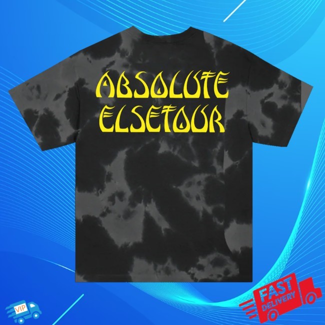 Blood Incantation Merch Absolute Elsetour Crewneck Sweatshirt Grey Dye - Uztee