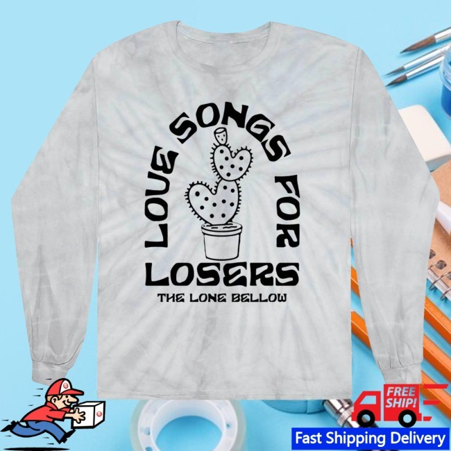 Official The Lone Bellow Merch Cactus Tee - Uztee