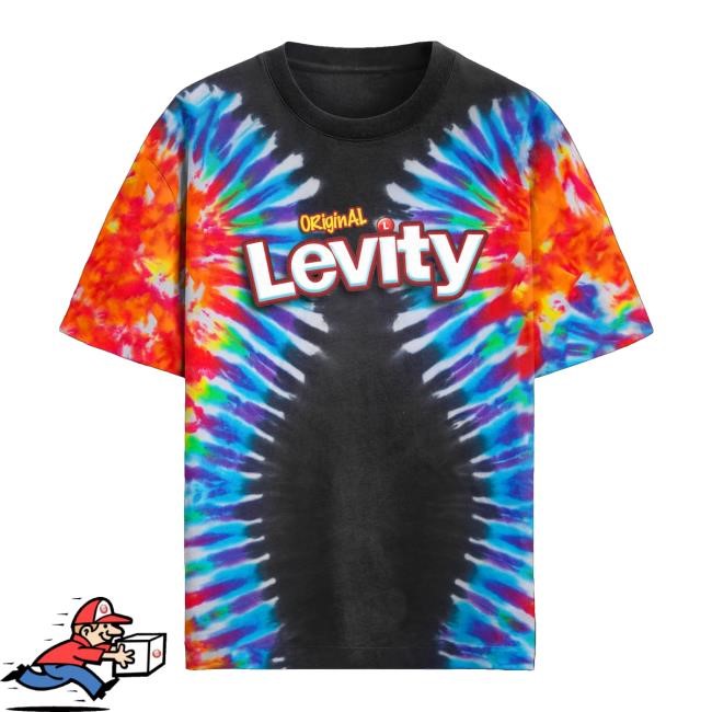 Official Levity Merch Shop Store Tasty Tie Dye Tee Shirt - Uztee