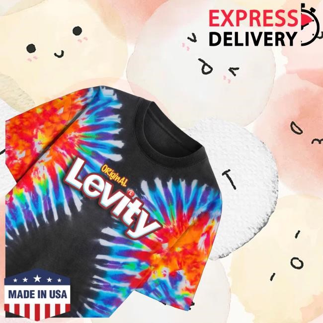 Official Levity Merch Shop Store Tasty Tie Dye Tee Shirt - Uztee
