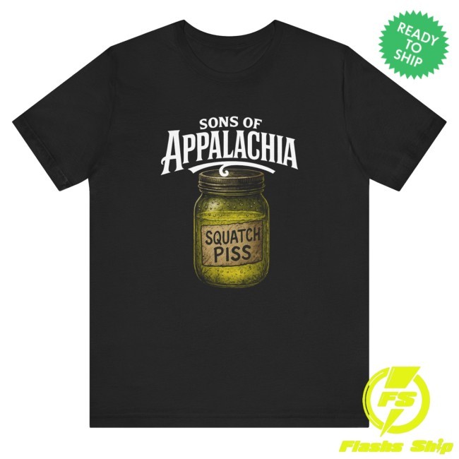 Trending The Sons Of Appalachia Merch Sasquatch Piss Hooded Sweatshirt - Uztee