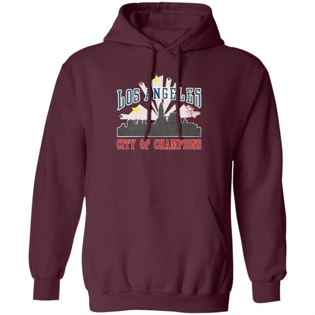 Cherry Los Angeles The City Of Champions Sweatshirt Cherry LA Merch Cherry Los Angeles The City Of Champions Sweatshirt Cherry LA Merch