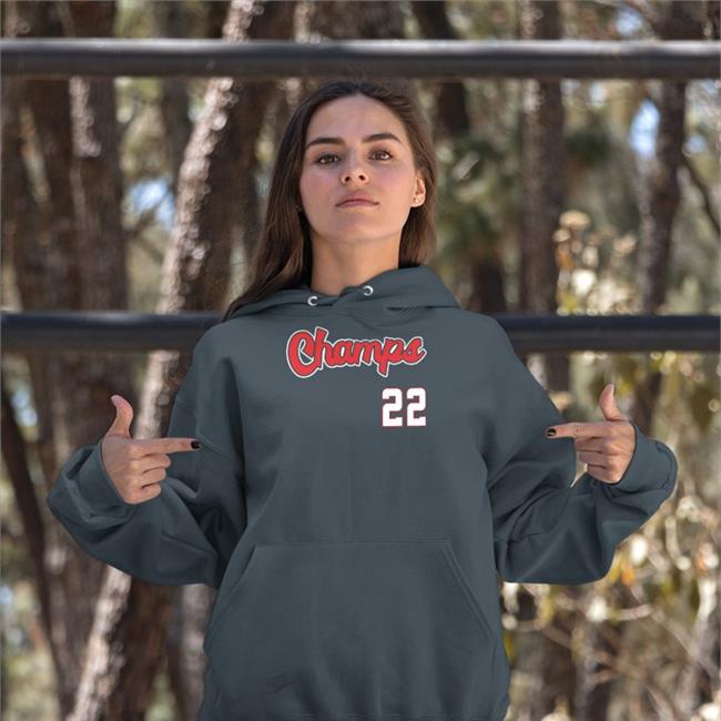The Seven Six Merch Champs 22 Sweatshirt Funny Om Champs 22 Jersey Shirt