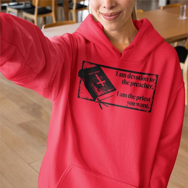 I Am Devotion To The Preacher I Am The Priest You Want T Shirt Jamie Campbell Bower