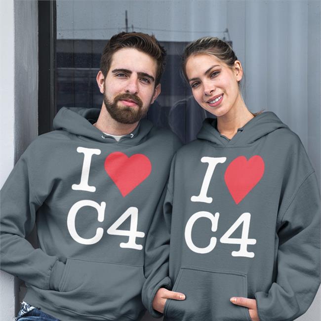 Johnny_Joey I Heart C4 T Shirt