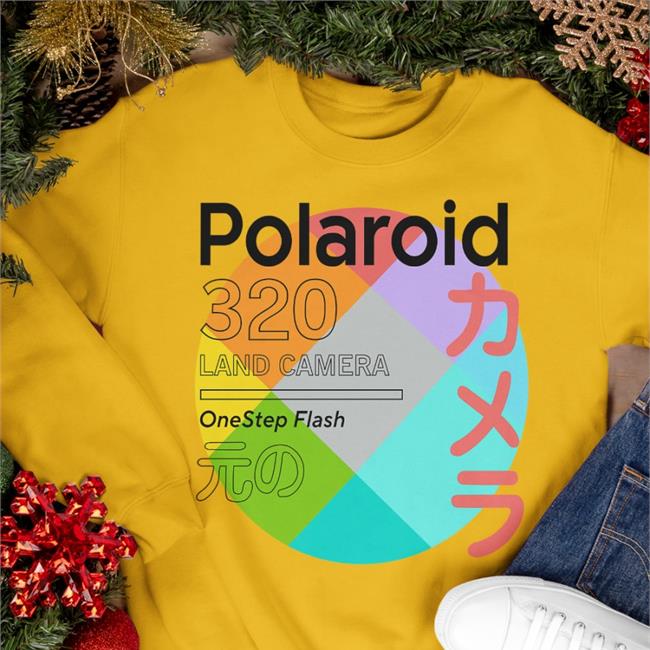 Polaroid 320 Land Camera One Step Flash T Shirt