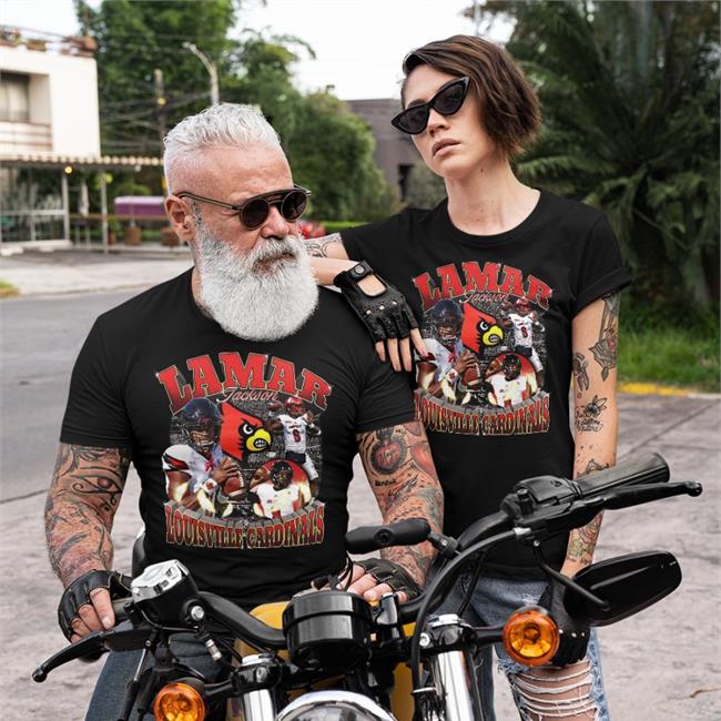Lamar Jackson Louisville Cardinals T Shirts