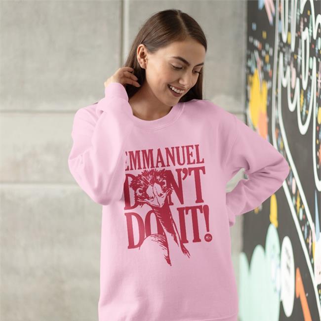 Knuckle Bump Farms Emmanuel Don’T Do It Long Sleeve T Shirt Graeme Devine
