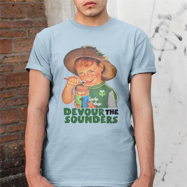 Brent M. Diskin Devour The Sounders Tee Shirts #Rctid