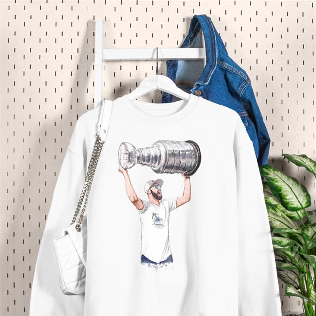 Champion Avalanche Warning Nazem Kadri With The Stanley Cup Shirts