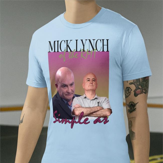 Mick Lynch Of The Rmt Simple As Shirt