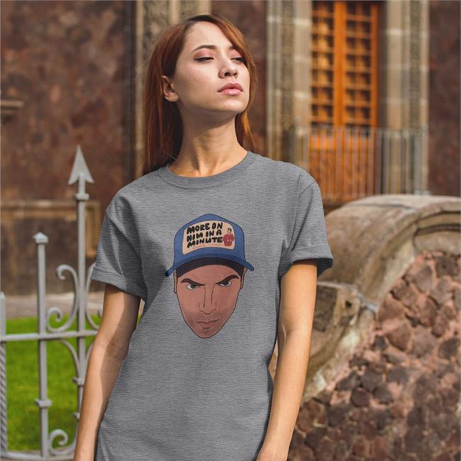 Grant Cohn Black More On Him In A Minute Shirt
