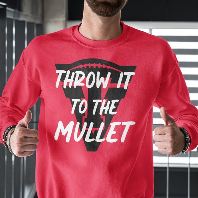 Throw It To The Mullet Shirt Official Store Of Travis Vokolek Travis Vokolek