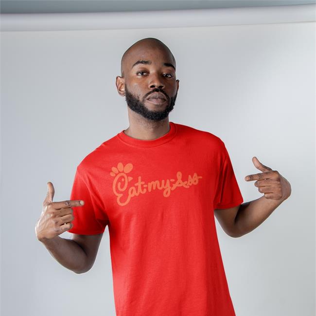 Shirts That Go Hard Eat My Ass Long Sleeve Tee Shirt Black