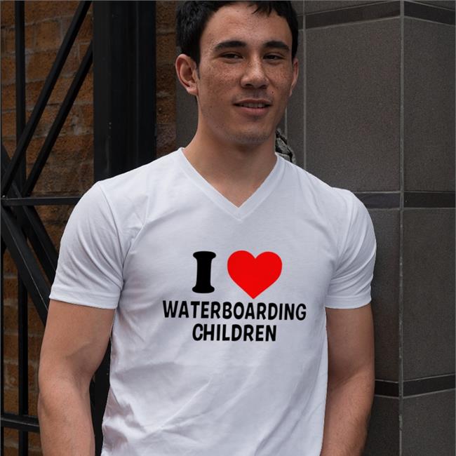 Disturbingshirt I Love Waterboarding Children T Shirt
