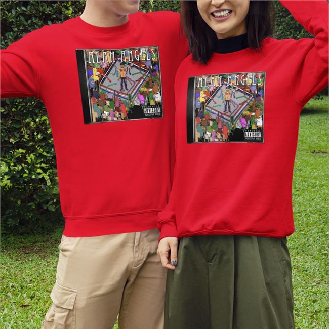 Alan Angels Album Cover Shirt Prowrestlingtees Merch Alan Angels