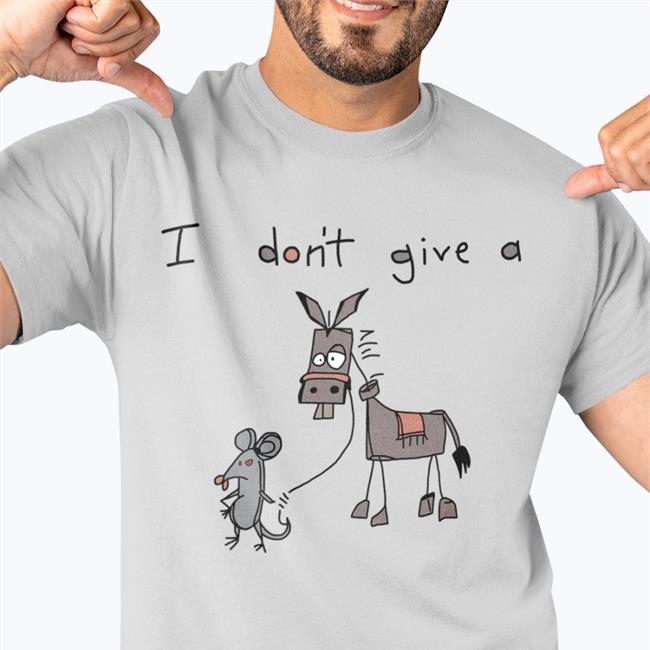 Major League I Don't Give A Mouse Donkey Tee