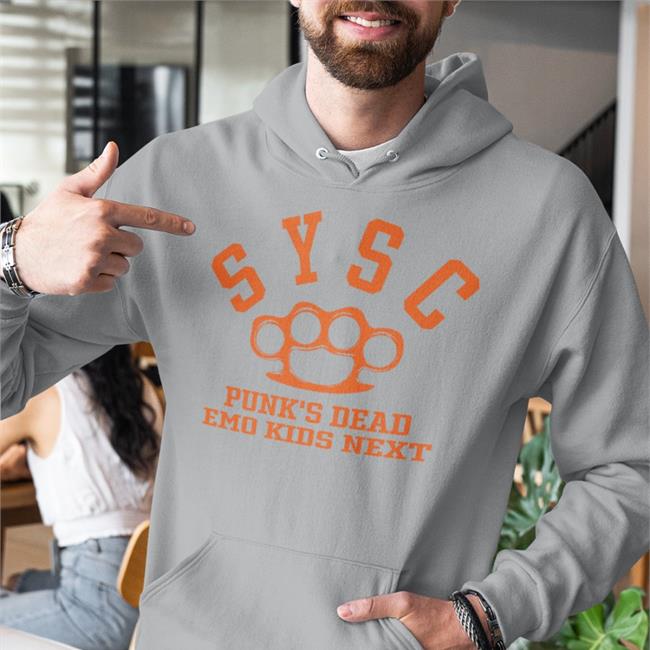 Seeyouspacecowboy Sysc Punk's Dead Emo Kids Next Shirt