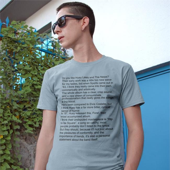 Do You Like Huey Lewis And The News Their Early Work Shirt