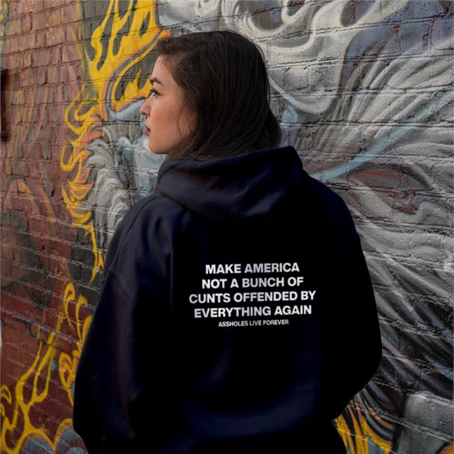 Make America Not A Bunch Of Cunts Offended Tee Department Of Fuckery