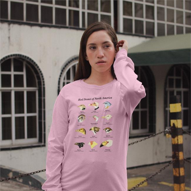 Drone Field Guide Shirt Birds Aren't Real Store Birdsarentreal Drone Field Guide Shirt